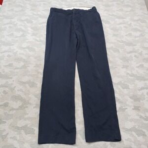 Bulwark FR Pants Mens 36 Blue Pockets Straight Leg Flame Resistant Workwear